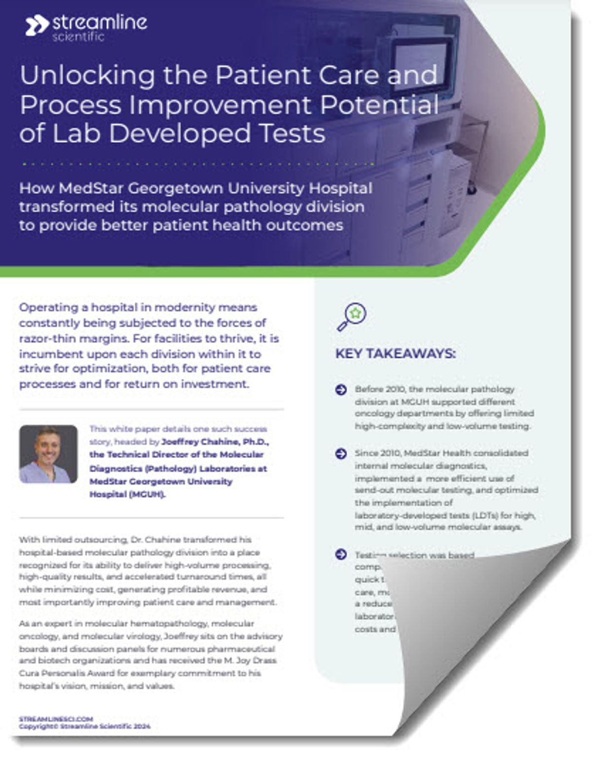 New strategies reduce costs and increase throughput and turnaround time for molecular testing New strategies reduce costs and increase throughput and turnaround time for molecular testing