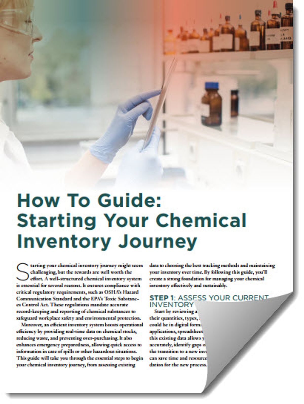 How to Build an Effective Chemical Inventory System How to Build an Effective Chemical Inventory System